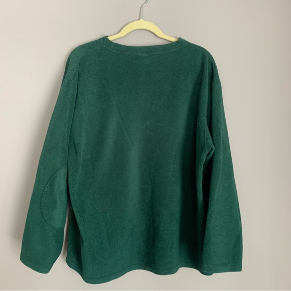 Vintage Columbia Fleece Forest Green sweater - Picture 3 of 4